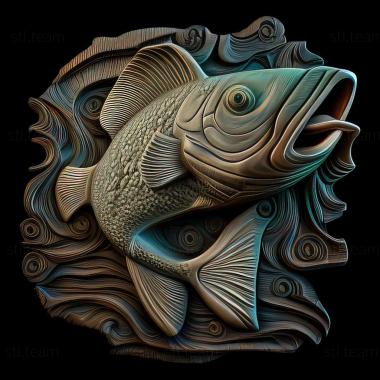 3D model Miloplus fish (STL)